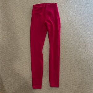 Hot pink lululemon tights sz 6